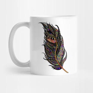 Coloful Feather Mug